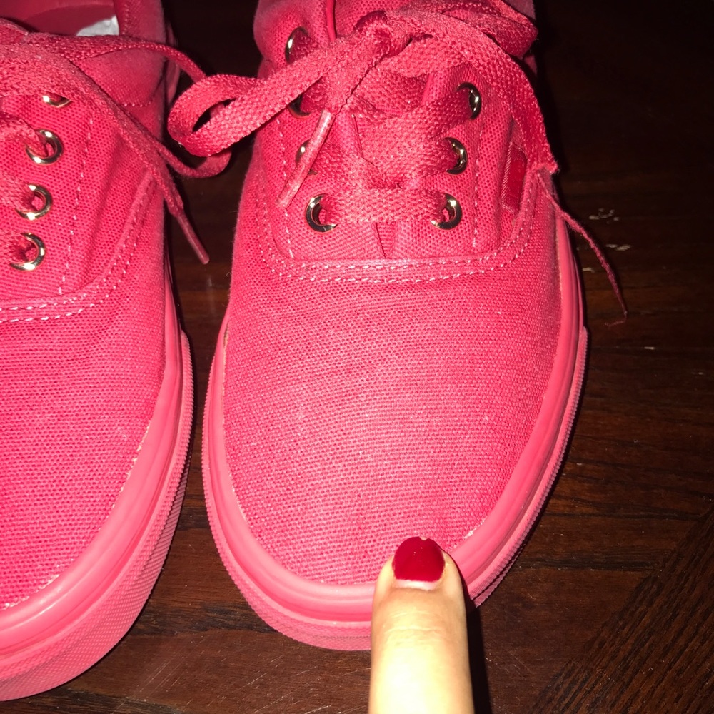 Vans sneakers. Red